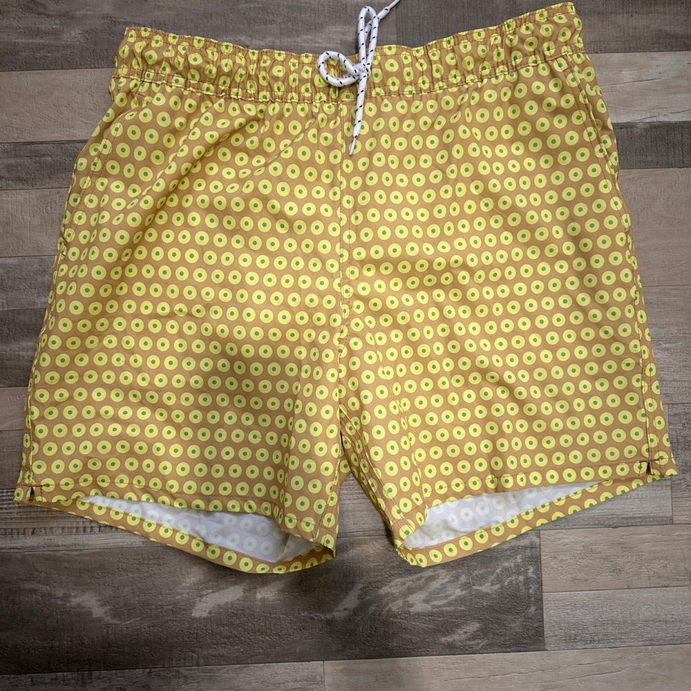 George Yellow Swim Trunks